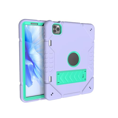 Coque iPad Pro 11 antichoc violette pour éviter les fissures d'écran des enfants