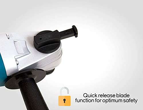 MYLEK Oscillating Multi Tool 300W Oscillating Electric Corded Multi Tools 6 Speed, Quick Change, Detail Sander, Multitool Cuts Metal, Plastic, Wood, 48 Piece Accessory Kit - Carry Case