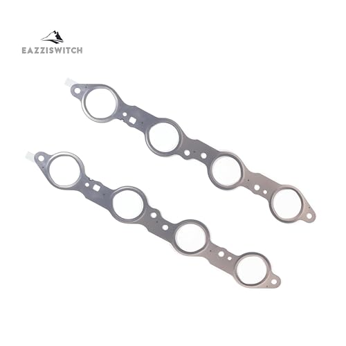 Image of LS Exhaust Manifold Gasket & Bolt Kit:Fits LS 4.8L 5.3L 5.7L 6.0L 6.2L | Replaces 12617944, 12558573, 12600530, 12620947 - Compatible with Silverado, Sierra, Suburban, Yukon, CTS, Escalade