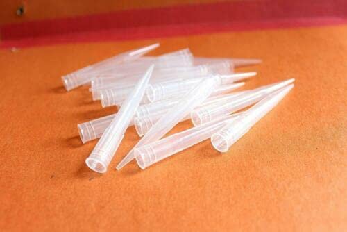 Micro Pipette Tips 10-1000 uL, (Pack of 500 pcs) White in Color (Plastic)