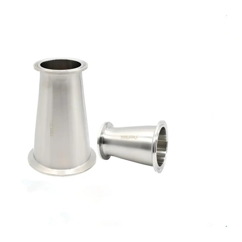 Tri Clamp reducer 2 to 1.5 pipe fitting raccord rapide inox 76mm