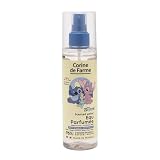 Corine de Farme   Eau Parfumée Stitch   Parfum Fleur de Tiaré Ensoleillé pour Corps Visage et Cheveux   Formule avec 96% d'Ingrédients d'Origine Naturelle   Sans Alcool pour Peaux Sensibles   200 ml