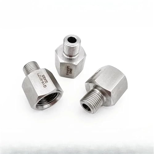 Réducteur haute pression M10 mâle M6 femelle en inox résistant à la corrosion et aux fuites