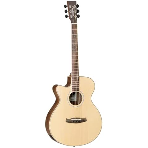 Discovery Left Superfolk Guitar Black Walnut Cover