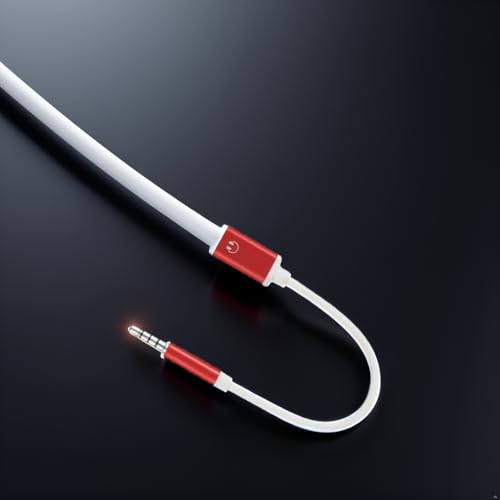 Cable adaptador de audio Jack 3.5mm macho a Type-C hembra miniatura 4