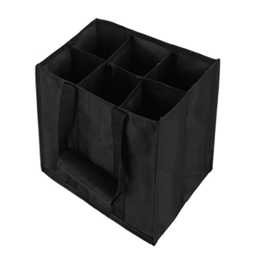Bolsa de vino reutilizable - Bolsas y portabotellas de vino, transporte seguro de botellas | Cómoda bolsa de vino portátil para viajes al aire libre fiesta de picnic portabotellas de vino duradero