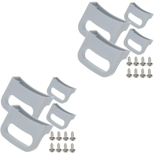 JECOMPRIS 2 Sets Ergonomic Pot Handle Universal Replacement Side Handle for Various Cookware Strong Easy to Clean
