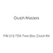 Clutch Masters FW-212-TDA Twin Disc Clutch Kit