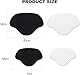 SHSHbuy 12 Paar Sneaker Reparatur Patch,Selbstklebender Sneaker Fersen Patch,Schuhe Ferse Reparatur Verhinderungs Patch Für Schuhe Die Meisten Schuhtypen Geeignet
