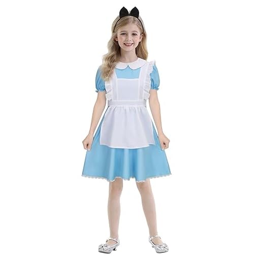 SOLOTIMES Kids Alice Costume