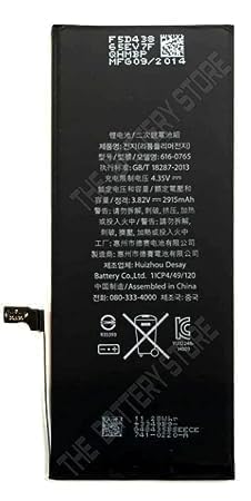Image of THE BATTERY STORE Original Battery for iPhone 6 Plus A1522 A1524 A1593 Battery with 6 Month Warranty**** (PR98)