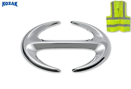 Image of Front Grille Emblem - Replacement Logo Badge for Semi Truck Compatible with Hino Trucks