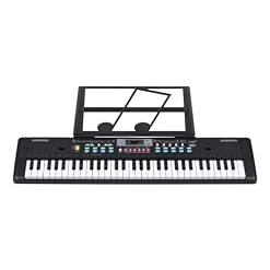 Électronique clavier Piano 61 Touches USB Orgue Électronique Piano Électrique Clavier Électronique Numérique Affichage LED Avec Microphone 16 Tons 10 Rythmes - Les Beatles, Paul McCartney, John Lennon, RIngo Starr, George Harrison