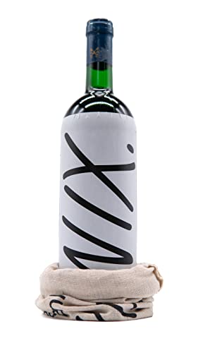 Flaschentasche & Etikett für alle die Sich Nichts/Nix wünschen. Nichts Geschenk, lustige Verpackung für EIN Wein… - Image 6