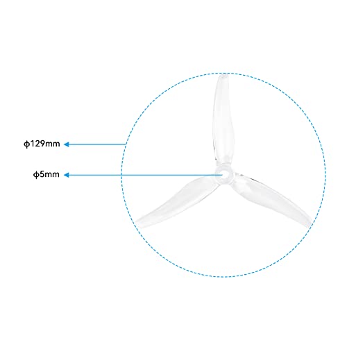 BETAFPV 12Pezzi Gemfan Hurricane 51433 Eliche a 3