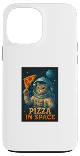 Pizza in Space Cat Fsm FfBi[OtBbNTVc X}zP[X iPhone 13 Pro Max p