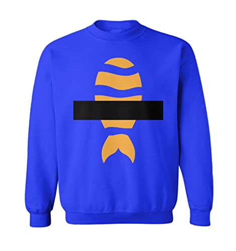 Tcombo Sushi - Halloween Raw Fish Outfit Toddler Fleece Crewneck Sweater