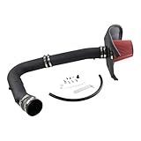 StarTechAuto Cold Air Intake Kit Compatible with Dodge Challenger Charger Chrysler 300 3.6L V6 2011-2020 Reusable Dry Air Filter High Flow Intake System