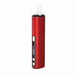 ^ [Vollaluminiumlegierung Körper] & [OLED-HD-Display] & [unterstützt 40 Heizstäbe]: CNC-Vollaluminiumlegierung Körper, klares und eindeutiges OLED-Display, 3200 mAh Akku für ca. 40 Heatsticks, super langlebig