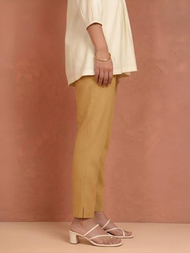 Image of TWIN BIRDS Women Viscose Cotton Kurti Pants | Stretch Ethnic Daily Trousers