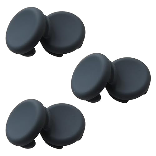 Image of XSPANDER 6-Pack Analog Joystick Cap Thumb Stick Grip Cover Circle Pad Button Replacement Repair Part for Nintendo 3DS, 3DS XL, New 2DS, 2DS XL, 2DS, 3DS