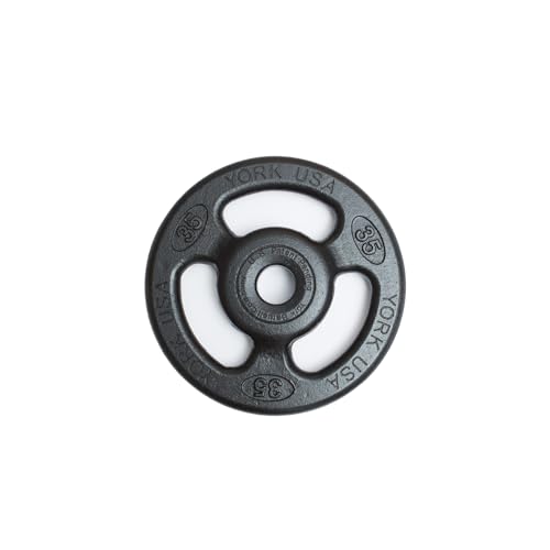 YORK 2? Iso-Grip Steel Olympic Plate