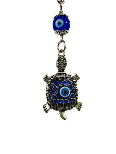 Image of Keychain for Car Bike & Home Keys | Good Luck Protection Charm Key Ring | Stylish Positivity Evil Eye Key Chain for Birthday Gifting and Decorative Purpose