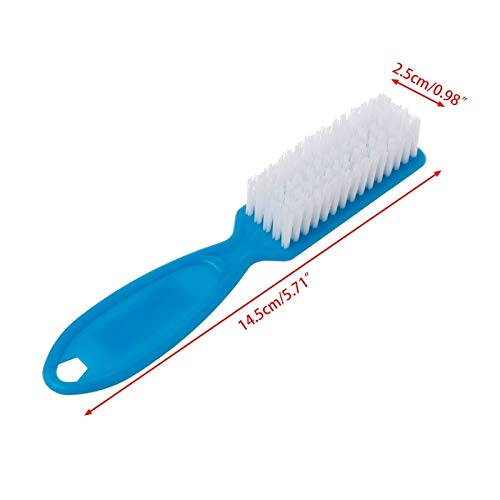 3 PCS Nail Cleaning Brush, Plastic Nagelborstel stofborstel Manicure Nail Art Tools Nail Cleaning Brush Plastic Nail… - Afbeelding 7