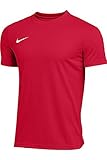 Nike Youth Park VII Short Sleeve Shirt (Red, Large)