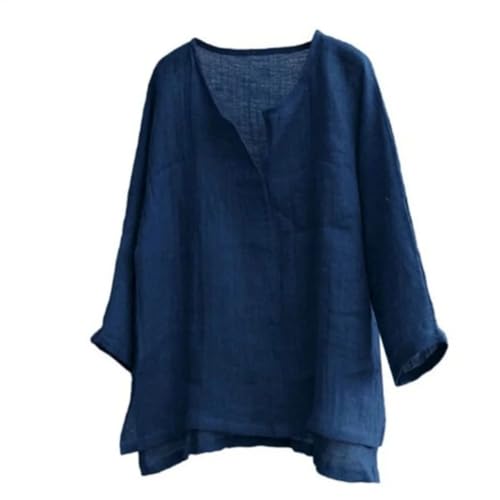Men's Solid Color Casual Sweater Loose Long Sleeve Pullover Spring Summer V-Neck Tops S-5XL Sizes4
