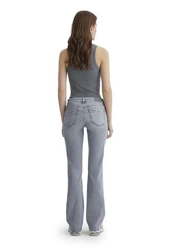 Mavi Damen Bella MID-Rise Jeans, Grey Brushed STR, 30/32 5