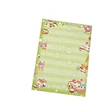 1/4 blocs de notas de oso conejo arcoíris, bloc de notas para lista de tareas, no pegajoso