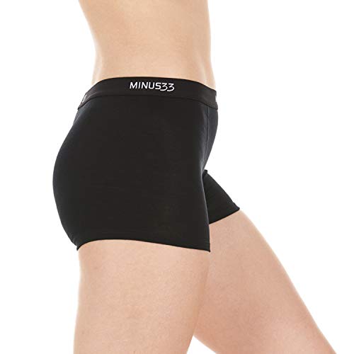 Merino Wool Boyshorts - Womens Underwear for Hiking - Moisture Wicking Underwear - Athletic Anti-Chafe3