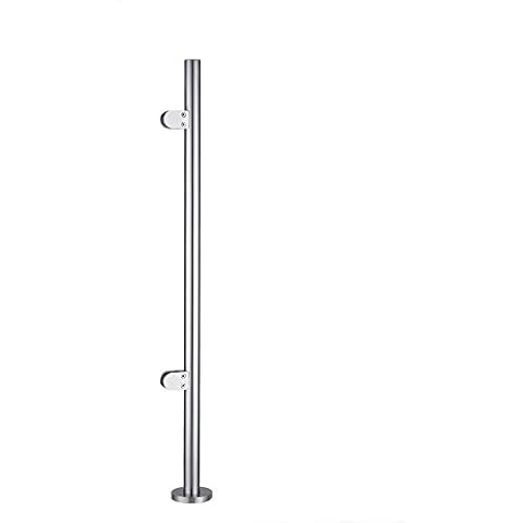 Tuff Concepts Grade 304 Stainless Steel Balustrade Posts with Glass Clamps Rubbers & End Caps (End Post 900mm) Cover