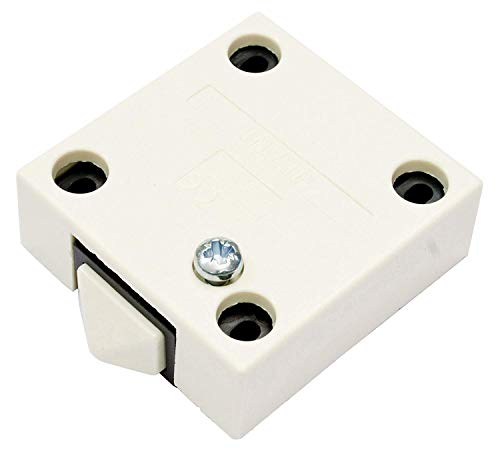 Image of Ascension Wardrobe /Door Plastic Auto Switch Self-Resetting /Normally Closed Switch /Wardrobe /Cupboard /Sliding Switch (Medium) (2)
