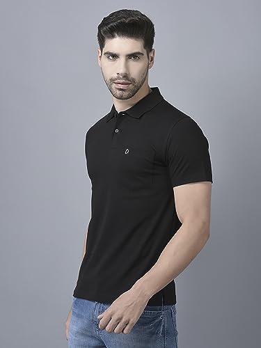 Image of Dollar Mens Cotton Casual Solid Polo Tshirt (Pack of 1)