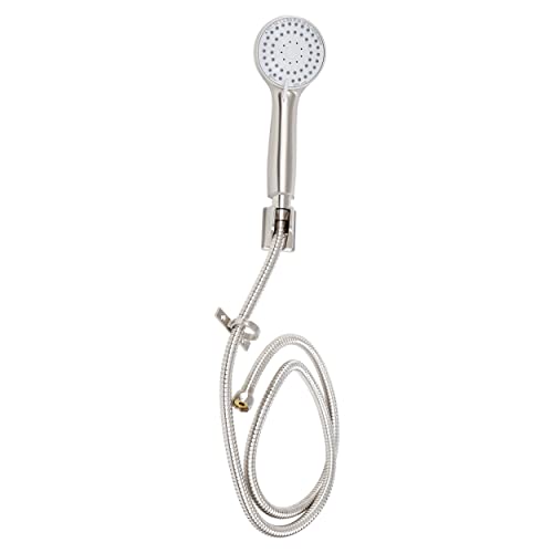 Empire Faucets Kit de Cabezal de Ducha Con Maneral - Repuesto Cromado con Manguera de Acero y Montaje miniatura 2