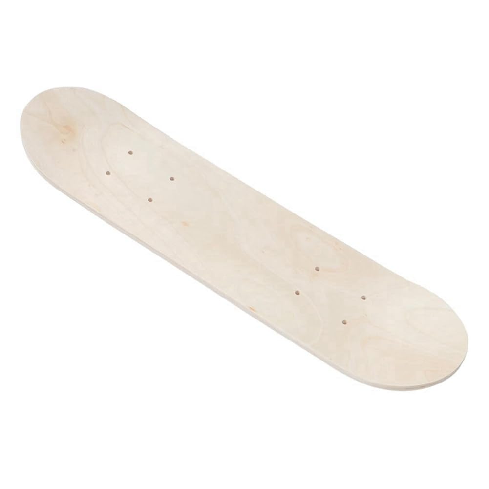 Blank Skateboard Deck für Anfänger, DIY- Bemalbares - Longboard, DIY Skate Art, Blank Graffiti Deck