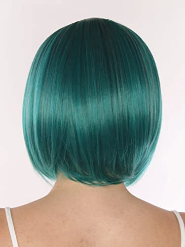Prettyland Midori Kasugano Midori No Hibi Cosplay Green Short Hair Wig Women Unisex Straight Bob Wig C1460 - Image 4