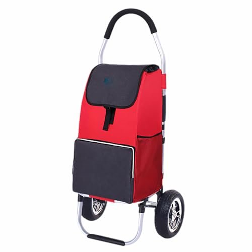 ショッピングカート ワンタッチ 折りたたみ 階段を上るためのショッピングカート買い物カートーパー 買い物かご エコバッグ 大容量荷物運び便利グッズ、保冷 保温 エコバッグ おしゃれ 可愛ピクニック、旅行などに便利 2 33x28x104cm