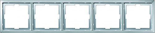 Preisvergleich Produktbild Merten 481560 ARTEC-Rahmen, 5fach, aluminium