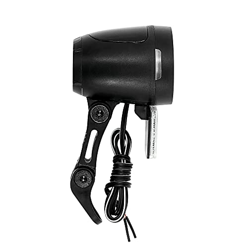 P4B | LED Fahrradlicht für E-Bike - 80 Lux | DC 6V - 48V | StVZO zugelassen | E-Bike Beleuchtung mit Standlicht | Gegen Spritzwasser geschützt