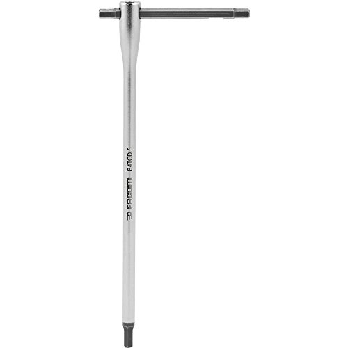 FACOM 84TCD.5 Series 84TCD Sliding "T" Key, 195 mm Length, Chrome
