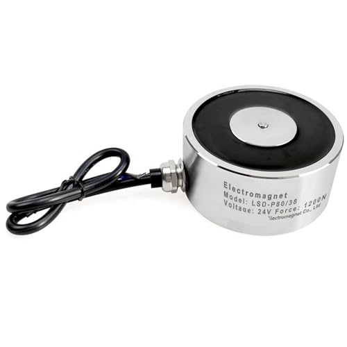 Électroaimant LSD-P80/38 DC 12V de levage rond