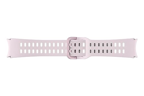 Image of SAMSUNG Galaxy Watch 6, 5, 4 Series Extreme Sport Band w /T-Buckle Closure, Air Holes for Active Men and Women, Smartwatch Replacement Strap, Medium /Large, ET-SXR94LVEGUJ, Lavender /White