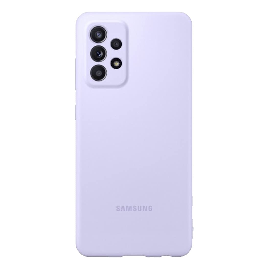 Samsung Silicone Cover Custodia morbida per Galaxy A52 | A52s 5G, Viola