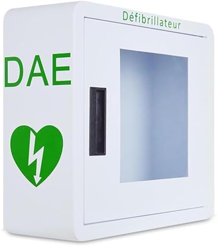 Défibrillateur AED armoire DAE de rangement murale avec boîte d'alarme en acier