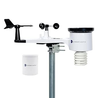 Ambient Weather WS-1550-IP Smart Weather Station w/Remote Monitoring ...
