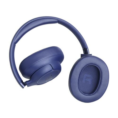 Image of JBL Tune 780 NC Wireless Supra-Ear Headphones, Up to 76 Hours Battery Life, Adaptive Noise Reduction, Smart Ambient, Google Fast Pair, Microsoft Swift Pair, Blue