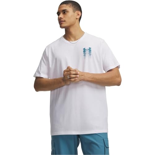 T-shirt Under Armour M BLUR LOGO pour homme en noir taille M